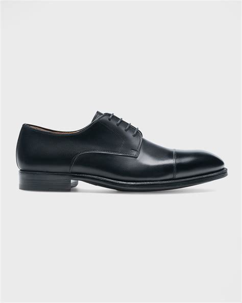Jimmy Choo Men's Ray Patent Leather Derby Shoes | Neiman Marcus