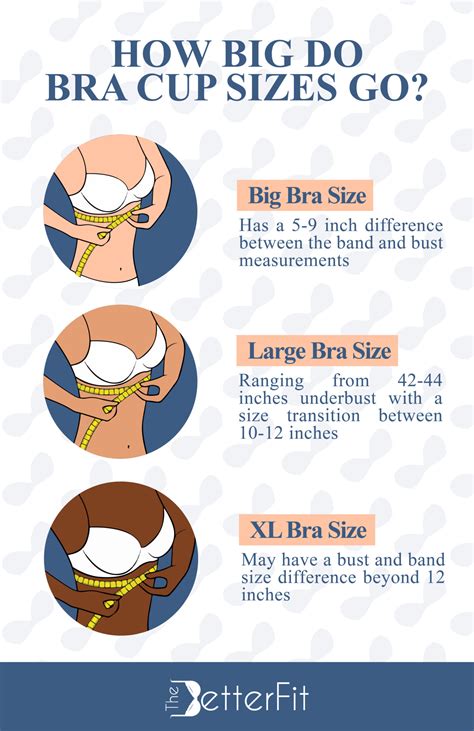 How Big Do Bra Cup Sizes Go? | TheBetterFit
