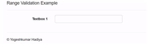 Validation Controls In Asp.Net