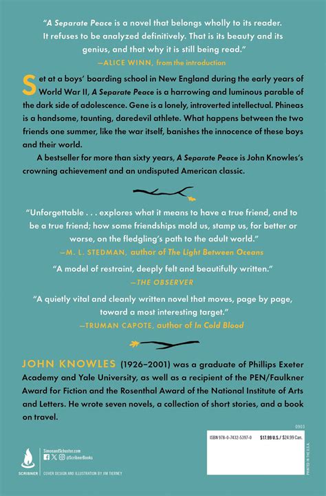 A Separate Peace | Book by John Knowles | Official Publisher Page ...