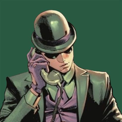The Riddler. Edward Nygma.