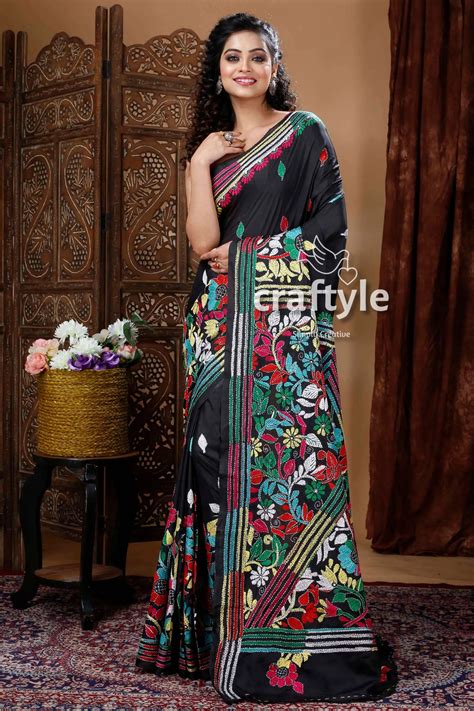 Embroidered Sarees | Rich Heritage of Embroidery Traditions Online ...