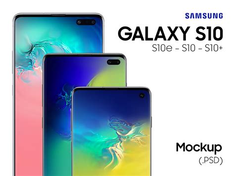 Samsung Galaxy S10 - Free PSD Mockups by Cédric Pereira on Dribbble