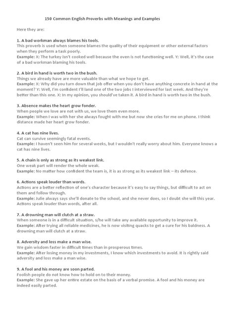 Image result for Common English Proverbs