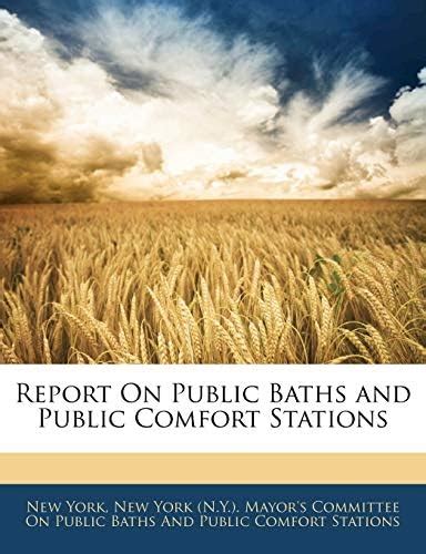 Buy Report On Public Baths and Public Comfort Stations Book Online at ...
