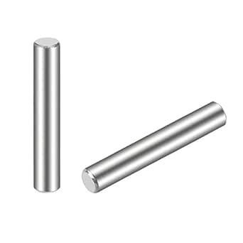 uxcell 15Pcs 4mm X 30mm Dowel Pin 304 Stainless Steel Cylindrical Shelf ...