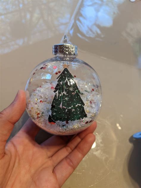 Do It Yourself Clear Christmas Ornaments at Christopher Messer blog