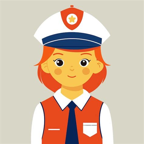 A female police officer with a uniform that says quot police quot ...