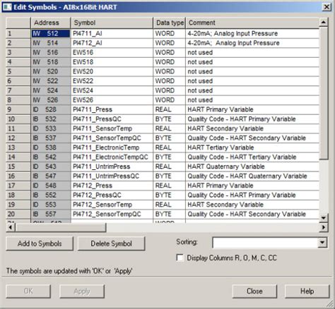 Image result for Hart Variable Mapping Example Valve