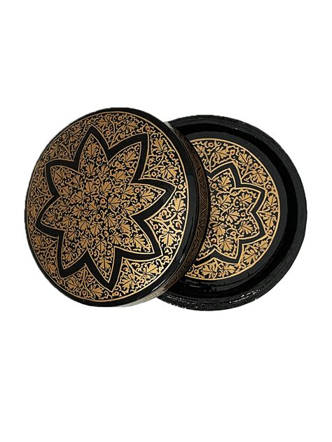 Handmade Decorative Coasters In Paper Mache