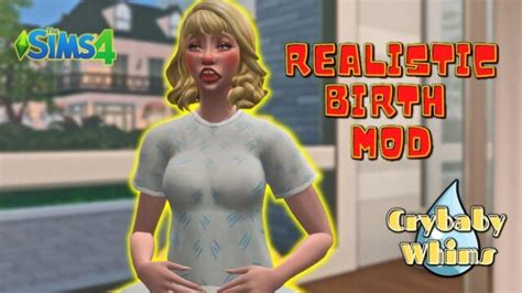Image result for Realistic Birth Mod Sims 4