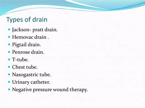 Surgical drains | PPTX