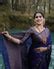 Latest Navy Blue Soft Silk Saree With Beautiful Pallu – Sareewave