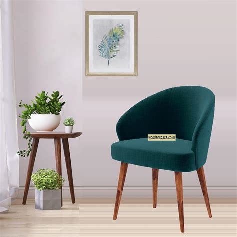 WOODEN SPACE Vintage Chair with Pure Sheesham (Rosewood) Wood & Pure ...
