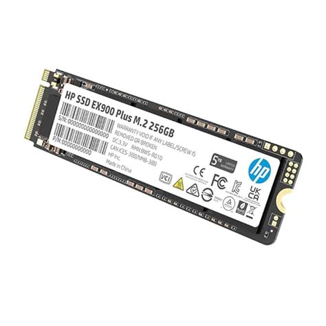 Amazon.in: Buy HP EX900 Plus 256GB NVMe SSD - GEN 3.0 X 4 PCIe 8Gb/s 3D ...