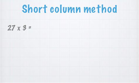 Image result for Multiplication Column Method UK