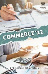 Commerce'22: Buy Commerce'22 by Golden S Anthony Rahul at Low Price in ...