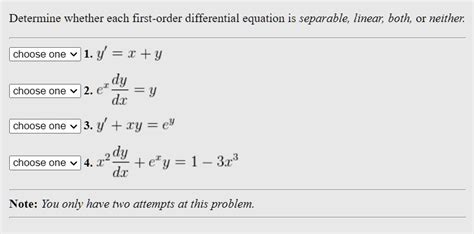 Image result for First Order Separable Differential Equation