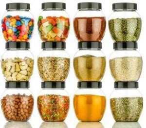 Coozico Glass Grocery Container - 400 ml Price in India - Buy Coozico ...