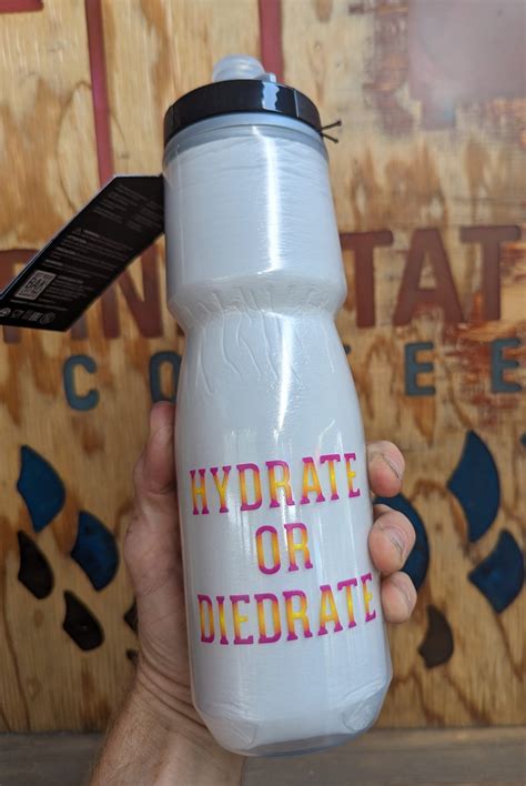 Hydrate Or Diedrate Insulated Bottle (24oz) - Pine State Coffee