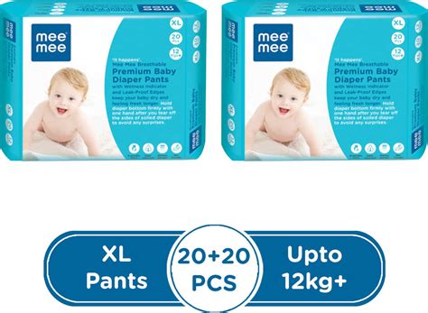 Buy BAMBO NATURE XXL SIZE DIAPER WITH WETNESS INDICATOR - 20 DIAPERS ...