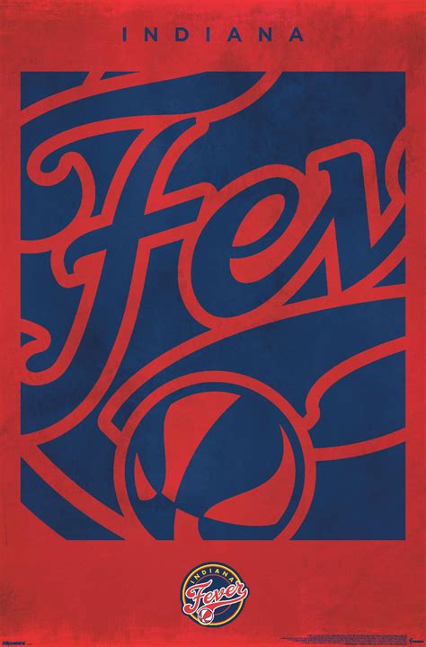WNBA Indiana Fever - Logo 25 Wall Poster, 22.375" x 34" - Walmart.com