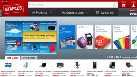 Image result for Staples Website