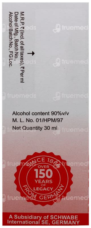Dr Willmar Phytolacca 30 Ch Dilution 30 Ml - Uses, Side Effects, Dosage ...
