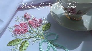 Lindo bordado manual passo a passo | Cantinho do Video