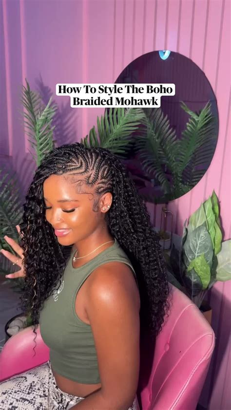 25 Boho Braided Mohawk Hairstyles For A Versatile 5-In-1 Look | Braided ...