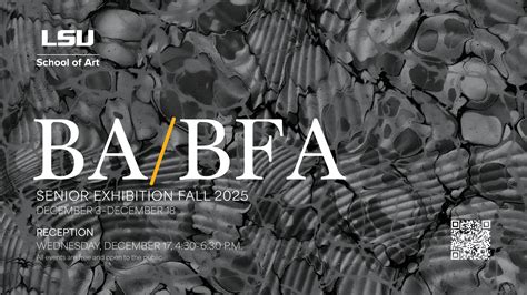BA/BFA Senior Exhibition Reception