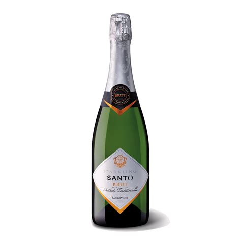 Santo Wines Sparkling White NV - vins | wine & spirits online store
