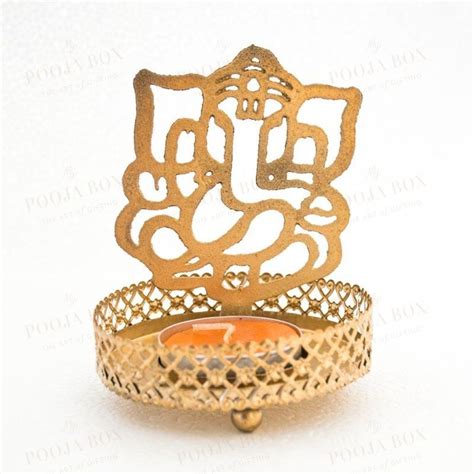 Buy Lord Ganesh Diya Online in India - Mypoojabox.in