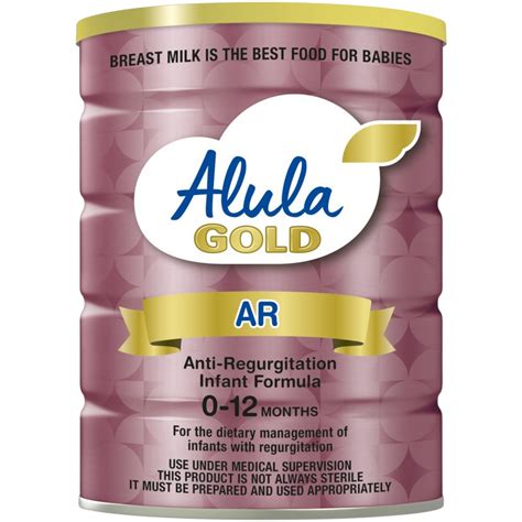 Alula Gold 0-12 Months Anti-Regurgitation Infant Formula 900g ...