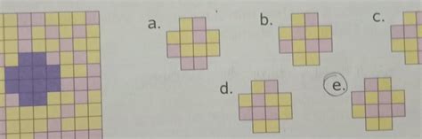 Which segment will fill the gap to complete this puzzle? a. b. C d. e ...