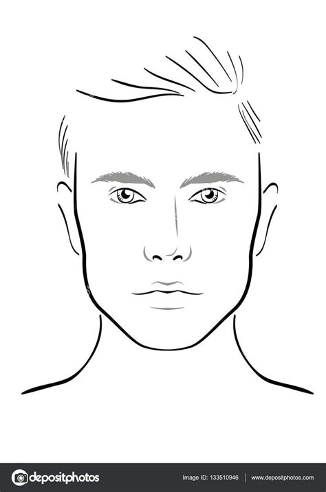 Шаблоны Идеальное мужское лицо 22 фото