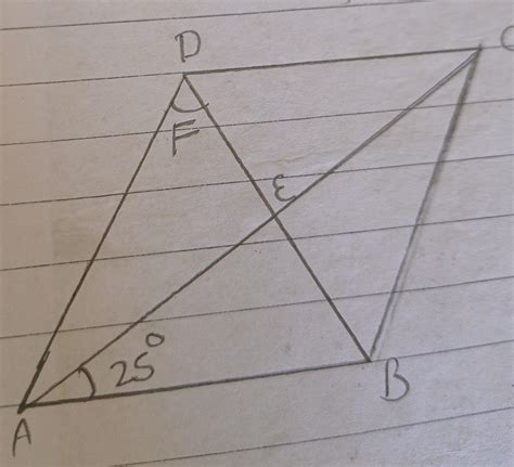 Find the value of angle F . The figure is a paralellogram - Brainly.in