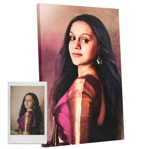 Photo to Artwork - Digital painting on Canvas print – wonderframe