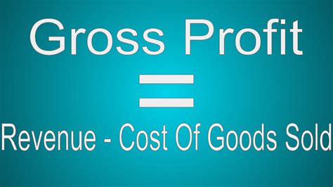 How to Get Gross Profit 的图像结果