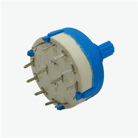 2 Pole 5 Way 26 mm Rotary Switch - 5A 250V AC – QuartzComponents