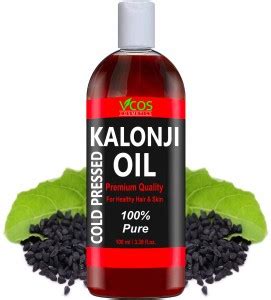 Vcos Cosmetics Cold Pressed Kalonji Oil - Virgin Grade - Black Seed Oil ...