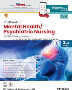 Textbook Of Mental Health/Psychiatric Nursing For BSc Nursing Students ...