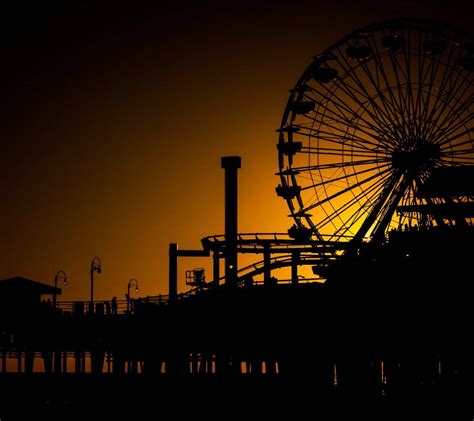 Ferris Wheel Silhouette