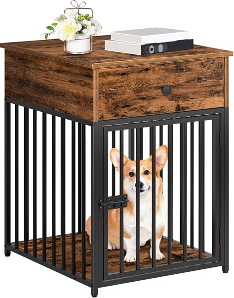 HOOBRO Decorative Dog Crate Table with Drawer - Philippines | Ubuy