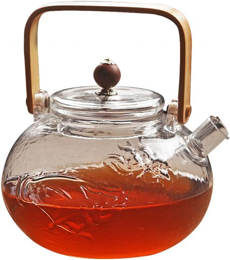 耐高温玻璃提梁壶 耐热烧水茶壶煮茶器 电陶炉养生花茶功夫茶具小-美间设计
