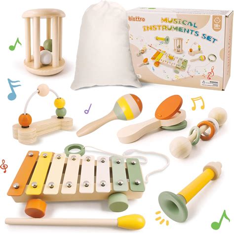 Image result for Wooden Musical Instruments Toy
