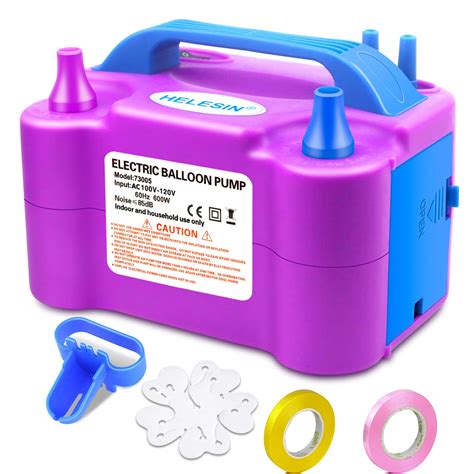 Buy Electric Balloon Pump Electric Air Balloon Pump Portable Dual ...