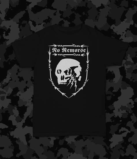 Revenge / No Remorse Skull Tee / Black | By Force Propaganda