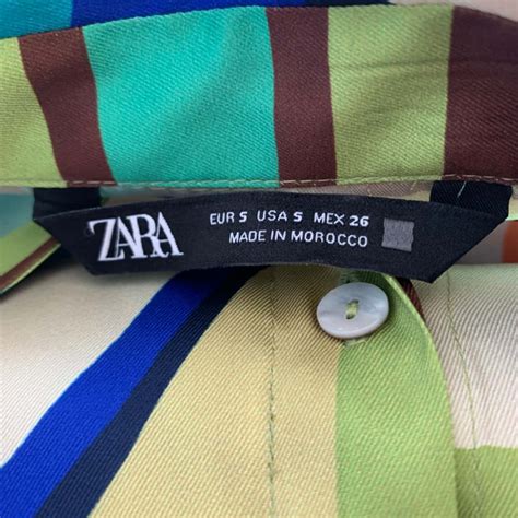 Zara Small Co-ord Green Shirt and Pants(s)