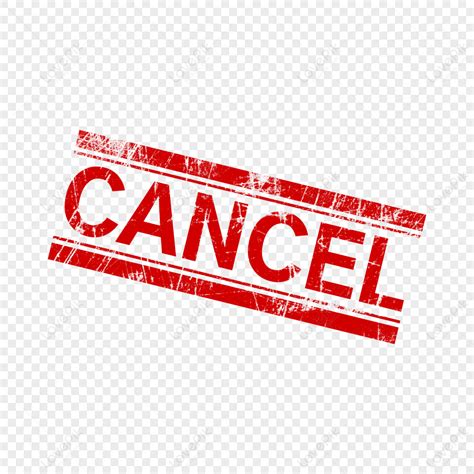 Cancel PNG Images With Transparent Background | Free Download On Lovepik